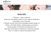 acou-stic.de Webseite Vorschau