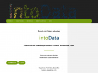 intodata.at Webseite Vorschau