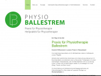physio-ballestrem.de Webseite Vorschau