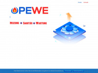 pewe-sanitaer.de Webseite Vorschau