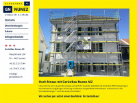 gn-geruestbau.ch Webseite Vorschau