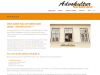 advokultur.de Webseite Vorschau