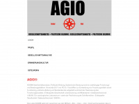 agio.ag Webseite Vorschau