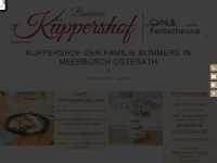 bommers-kueppershof.de Webseite Vorschau
