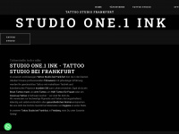 studioone1ink.de Webseite Vorschau