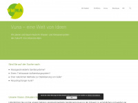 vuna.ch Webseite Vorschau