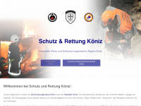 schutzundrettung-koeniz.ch Webseite Vorschau