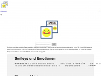 emojiszumkopieren.de Webseite Vorschau