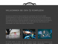 dj-komplizen.de Webseite Vorschau
