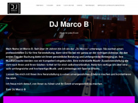 djmarcob.de Webseite Vorschau