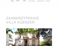 zahnarztpraxis-villakuenzer.de Webseite Vorschau