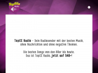 topccradio.ch Webseite Vorschau