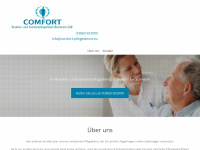 comfort-pflegedienst.eu Webseite Vorschau