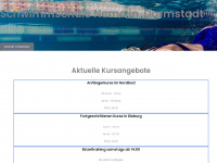 darmstadt-schwimmschule.de Webseite Vorschau