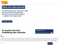 bildungsmesse-offenbach.de Webseite Vorschau