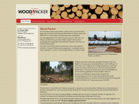 wood-packer.com Webseite Vorschau