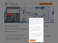 pharmazie-jobs.at Webseite Vorschau
