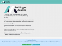 anhänger-austria.at Webseite Vorschau