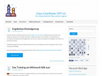 chessclub-rheine.de Webseite Vorschau