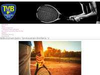 tennisverein-barssel.de Webseite Vorschau