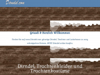 dirndel.com Webseite Vorschau