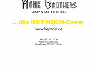 monkbrothers.com Webseite Vorschau