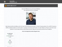 dennis-wilke.de Webseite Vorschau