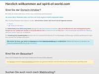 spirit-of-world.com Webseite Vorschau