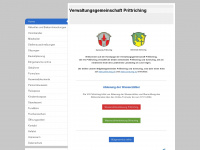vg-prittriching.eu Webseite Vorschau