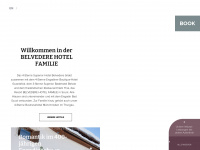 belvedere-hotelfamilie.ch Webseite Vorschau