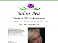 salonbea.at Webseite Vorschau