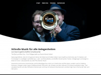 theblackandblueduo.de Webseite Vorschau