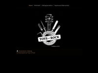 gitarrenservice-toysofrock.de Webseite Vorschau