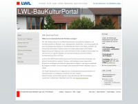 lwl-baukulturportal.de Webseite Vorschau