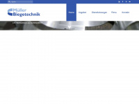 mueller-biegetechnik.ch Webseite Vorschau