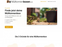muelltonnenboxen.net Webseite Vorschau