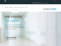 create4care.de Webseite Vorschau