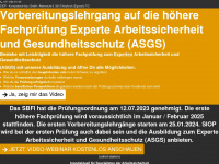 experte-asgs.ch Webseite Vorschau