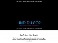 undduso.ch Webseite Vorschau