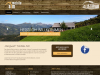 mobilealm.at Webseite Vorschau
