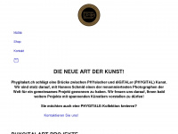 phygitalart.ch Webseite Vorschau