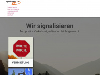 signalmiete.ch Webseite Vorschau