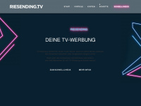 riesending.tv Webseite Vorschau