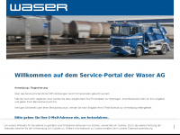 waserrecycling.ch Webseite Vorschau
