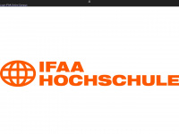 ifaa-hochschule.de Webseite Vorschau