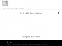 challengebrett.de Webseite Vorschau