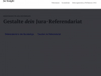 jurinsight.de Webseite Vorschau