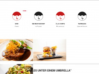 umbrellabar.at Webseite Vorschau