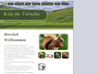 kids-fuer-tierschutz.de Webseite Vorschau