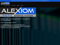alexiom.de Webseite Vorschau